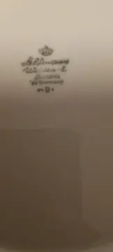 Vorschaubild 3 von Kinderteller Porzellan Rot Kariert Schottenmuster 23 cm