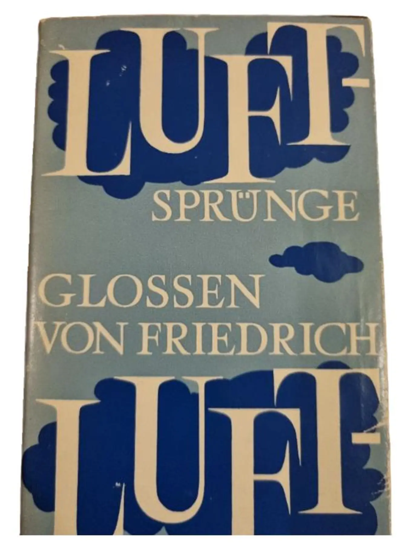 Luftsprünge Essays Friedrich Luft Taschenbuch Deutsch