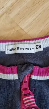 Vorschaubild 5 von Mädchen Freizeitkleid Gr. 68 Grau Baumwolle Casual