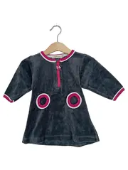 Vorschaubild 1 von Mädchen Freizeitkleid Gr. 68 Grau Baumwolle Casual