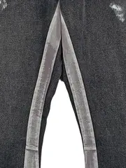 Vorschaubild 4 von Herren Destroyed Jeans Grau Gr. M W32 L31 Streetwear Denim Hose