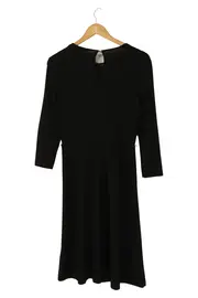 Vorschaubild 2 von Damen festliches Kleid Gr. 36/S Schwarz Elegant Spitze Midikleid