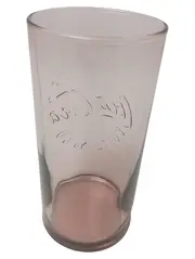 Vorschaubild 2 von Coca Cola Trinkglas Rosa 14cm Klassisch Retro Vintage Logo Schriftzug Glas