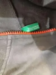 Vorschaubild 3 von Kinder Strickjacke Grün Gr. 140 Casual Baumwolle