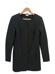 Vorschaubild 1 von Übergangsmantel Damen Gr. 36/S Schwarz Klassisch Kurzmantel