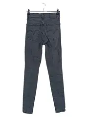 Vorschaubild 2 von LEVIS Damen Destroyed Jeans 721 High Rise Skinny Grau W26/34 XS