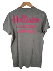 Vorschaubild 2 von Herren T-Shirt Grau Custom Boards Grafik Stickerei Gr. M