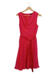 Vorschaubild 1 von Black Label Damen Kleid Gr. 38 Pink Festlich Chiffon Elegant