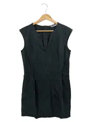 Vorschaubild 1 von Etuikleid Damen Gr. 36/S Schwarz Casual Lyocell