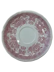 Vorschaubild 1 von Burgenland Unterteller Rosa Blumen Porzellan 15 cm