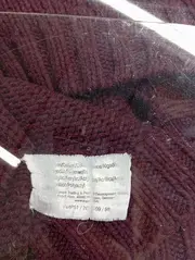 Vorschaubild 5 von Damen Pullover Rot Gr. 36/S V-Ausschnitt Strick Casual Elegant