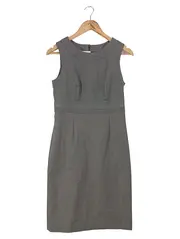 Vorschaubild 1 von Businesskleid Damen Gr. 36/S Grau Etuikleid Klassisch Elegant