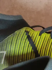 Vorschaubild 6 von Mercurial CR7 Fußballschuhe Herren Gr. 40 Grau Neongelb FG