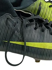 Vorschaubild 4 von Mercurial CR7 Fußballschuhe Herren Gr. 40 Grau Neongelb FG