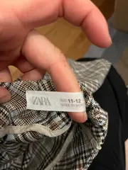Vorschaubild 2 von Mädchen Faltenrock kariert Gr. 152 Preppy Herbst beige braun