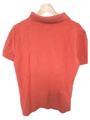 Vorschaubild 2 von Poloshirt Herren Gr. M Rot Meliert Baumwolle Kurzarm