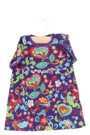 Vorschaubild 1 von Kinder Freizeitkleid Gr. 74 Mehrfarbig Florales Muster Casual