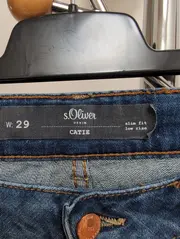 Vorschaubild 2 von CATTIE Jeans Shorts Damen Blau Gr. W29/38/M Casual Baumwolle