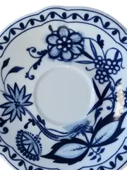 Vorschaubild 2 von Zwiebelmuster Unterteller Porzellan Blau Floral 15 cm