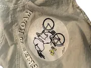 Vorschaubild 4 von Kinder Freizeithemd Snoopy Beige Gr. 92 Baumwolle Langarm Casual