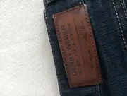 Vorschaubild 4 von Damen Jeans Straight Leg Blau Gr. 36 Baumwolle Casual