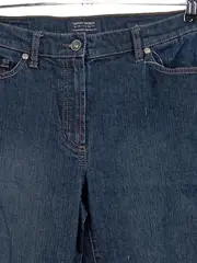 Vorschaubild 2 von Damen Jeans Straight Leg Blau Gr. 36 Baumwolle Casual