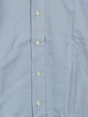 Vorschaubild 4 von Herren Business Hemd Blau Gr. 52/XL Baumwolle Langarm