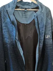 Vorschaubild 7 von Damen Trainingsjacke Gr. 52 Blau Sportlich Funktionsjacke