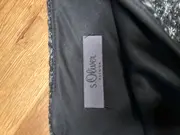 Vorschaubild 3 von Damen A-Linienrock Gr. 38 Grau Casual Strukturmuster Midirock