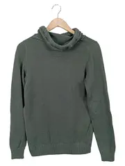 Vorschaubild 2 von Pullover Damen Grün Gr. 34/XS Casual Strickpullover Basic