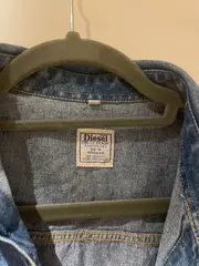 Vorschaubild 5 von Jeans Weste Damen Gr. 36/S Blau Denim Vintage Ärmellos