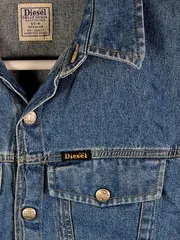 Vorschaubild 3 von Jeans Weste Damen Gr. 36/S Blau Denim Vintage Ärmellos