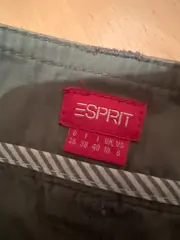 Vorschaubild 6 von Damen Cargo Minirock Gr. 36/S Oliv Nieten Baumwolle