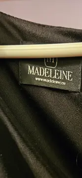 Vorschaubild 5 von Wickelkleid Schwarz Damen Gr. XL Elegant Festlich Langarm