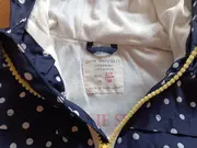 Vorschaubild 2 von BabyGirl Windbreaker Jacke Mädchen Gr. 98 2-3J Blau Punkte