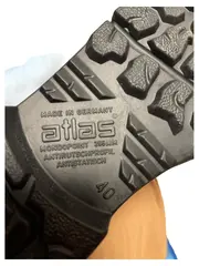 Vorschaubild 2 von Damen Stiefel Leder Schwarz Schnallen Gr. 40 Made in Germany