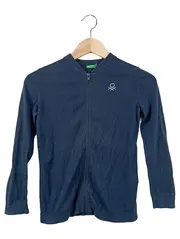 Vorschaubild 1 von Kinder Strickjacke Blau Gr. 128 Casual Reißverschluss