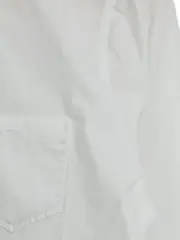 Vorschaubild 4 von Hemdbluse Damen Gr. 38/M Weiß Baumwolle Klassisch