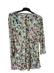 Vorschaubild 6 von Damen T-Shirt Blumenmuster Mehrfarbig Gr. 42;XL
