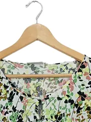 Vorschaubild 3 von Damen T-Shirt Blumenmuster Mehrfarbig Gr. 42;XL