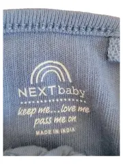 Vorschaubild 4 von Baby Body Kurzarm Reißverschluss Gr. 9-12 Monate Blau