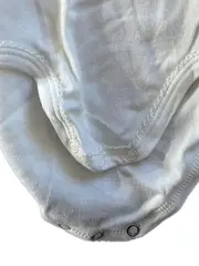 Vorschaubild 3 von Baby Body Langarm Weiß Gr. 86 Mädchen Baumwolle
