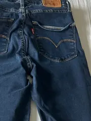 Vorschaubild 2 von High Rise Skinny Damen Jeans Grau W26 L28 Baumwolle