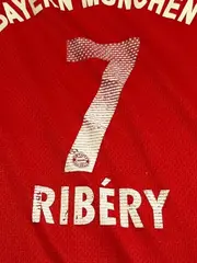 Vorschaubild 5 von FC Bayern München Trikot 2009/10 Ribéry #7 Kinder Gr. M Rot