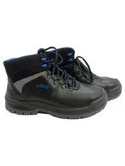 Vorschaubild 1 von Sicherheitsschuhe Arbeitsschuhe Herren Gr. 42 Schwarz Leder S3