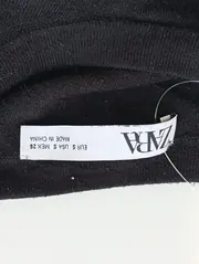 Vorschaubild 3 von Pullover Damen Gr. 36/S Schwarz Basic Langarm Zierknöpfe