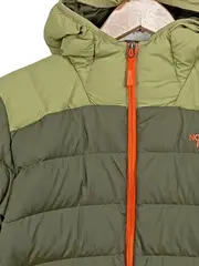 Vorschaubild 2 von Daunenjacke Herren Gr. S Oliv Kapuze 600 Fill