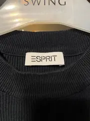 Vorschaubild 3 von Damen Pullover Rippstrick Langarm Schwarz Gr. 38/M Viskose Wolle