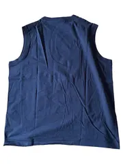 Vorschaubild 2 von Herren Sport Shirt Tanktop Ärmellos Blau Gr. 56 3XL