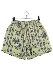 Vorschaubild 1 von Herren Badehose Shorts Grün Größe 34 Casual Strand